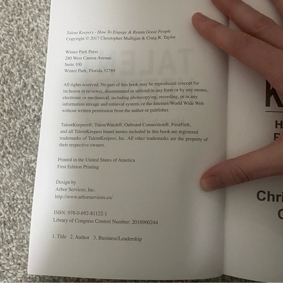 2/$10 Talent Keepers How to Engage and Retain Great People Christopher Mulligan - Picture 4 of 4